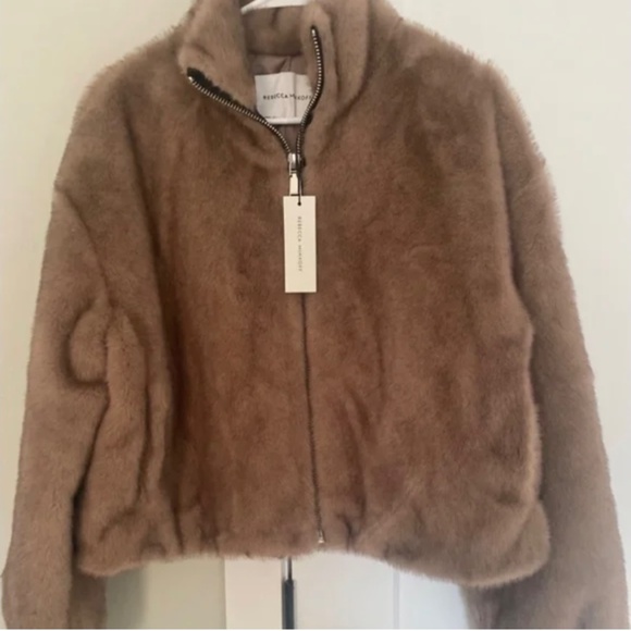 Rebecca Minkoff Faux Fur Coat - Picture 5 of 7